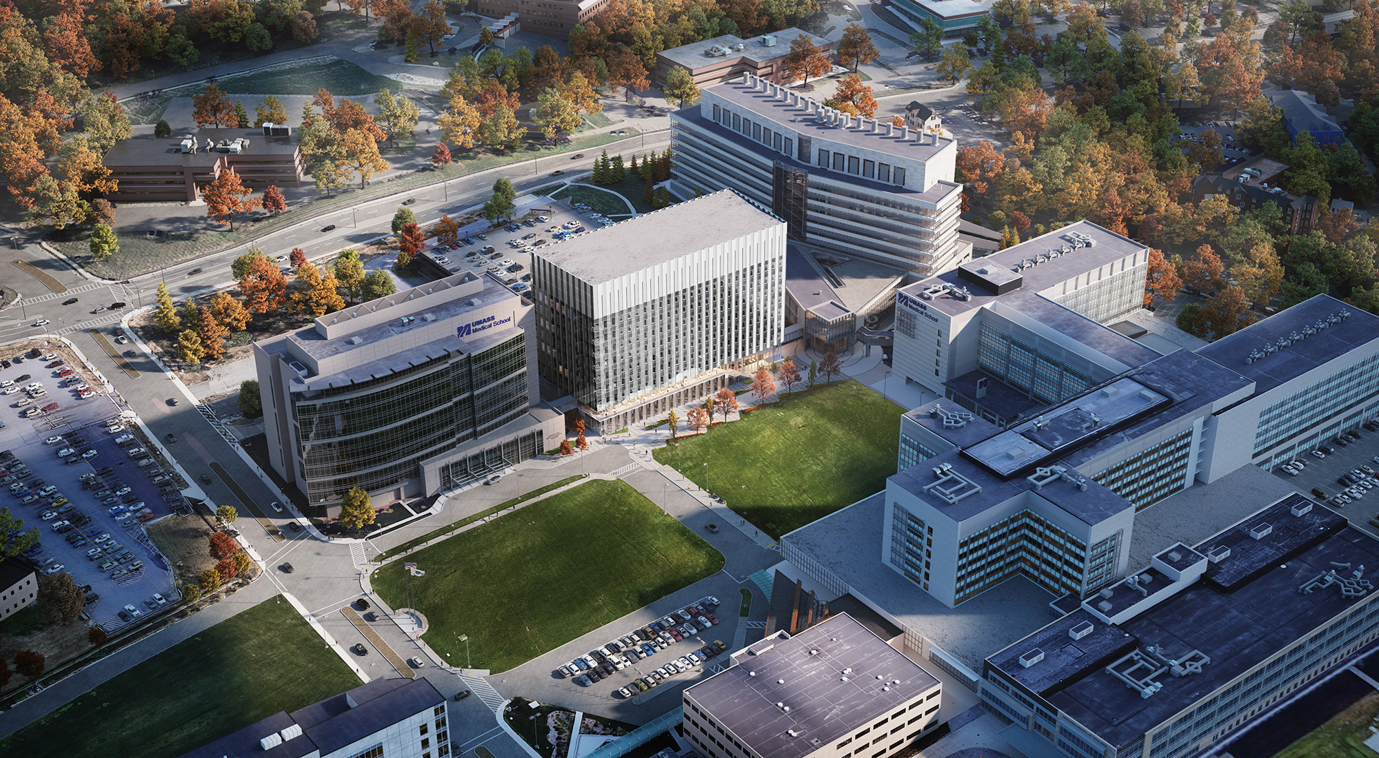 New Education And Research Building (NERB) At UMass Chan Medical School ...